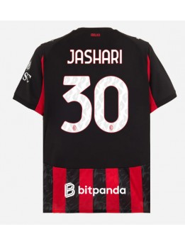 Billige AC Milan Ardon Jashari #30 Hjemmedrakt 2025-26 Kortermet